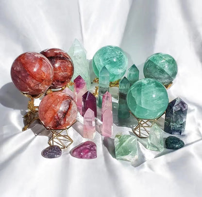 HER[ Tumble pool Party $9.99 for one order ]quartz/jasper/marble/jade/tourmaline/obsidian and so on with tower/sphere/carving/cube shape/freeform/beads/artware and so on